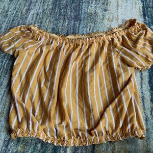 American Eagle off the shoulder top